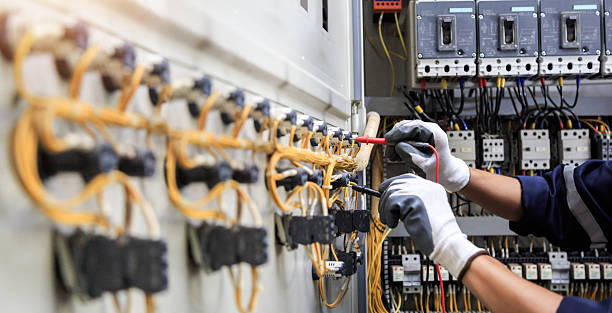 Professional Electrician technician working in Crofton, MD